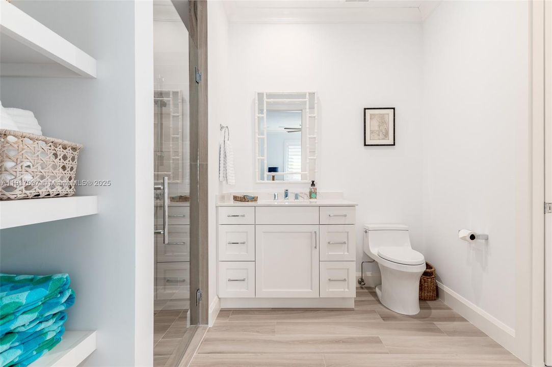 1st floor full bathroom