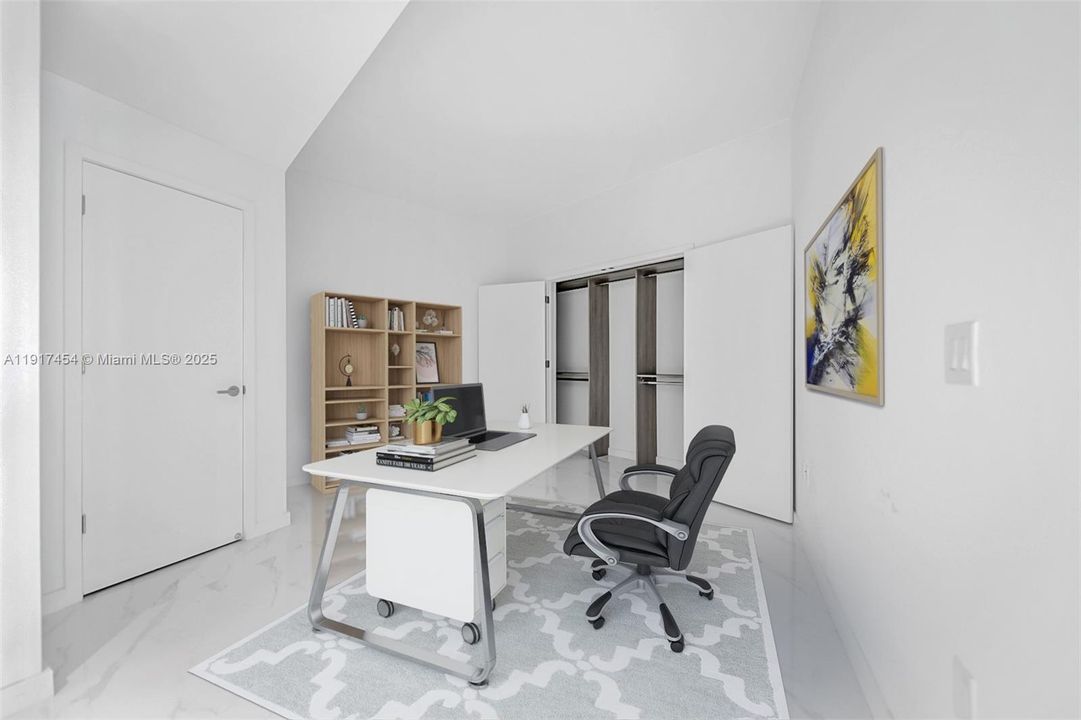 Den, can be converted to 4th Bedroom if needed. Virtually Staged