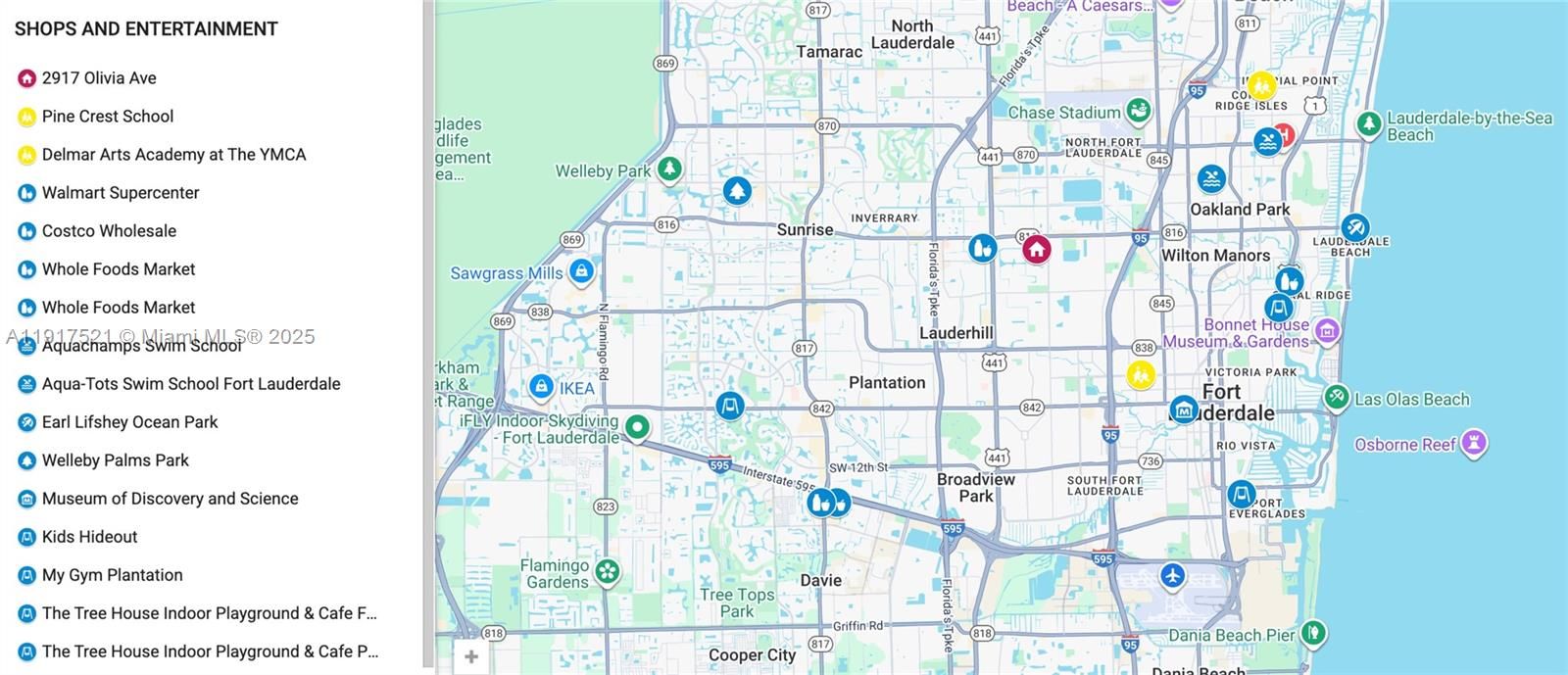 Shops and entertainment around the property