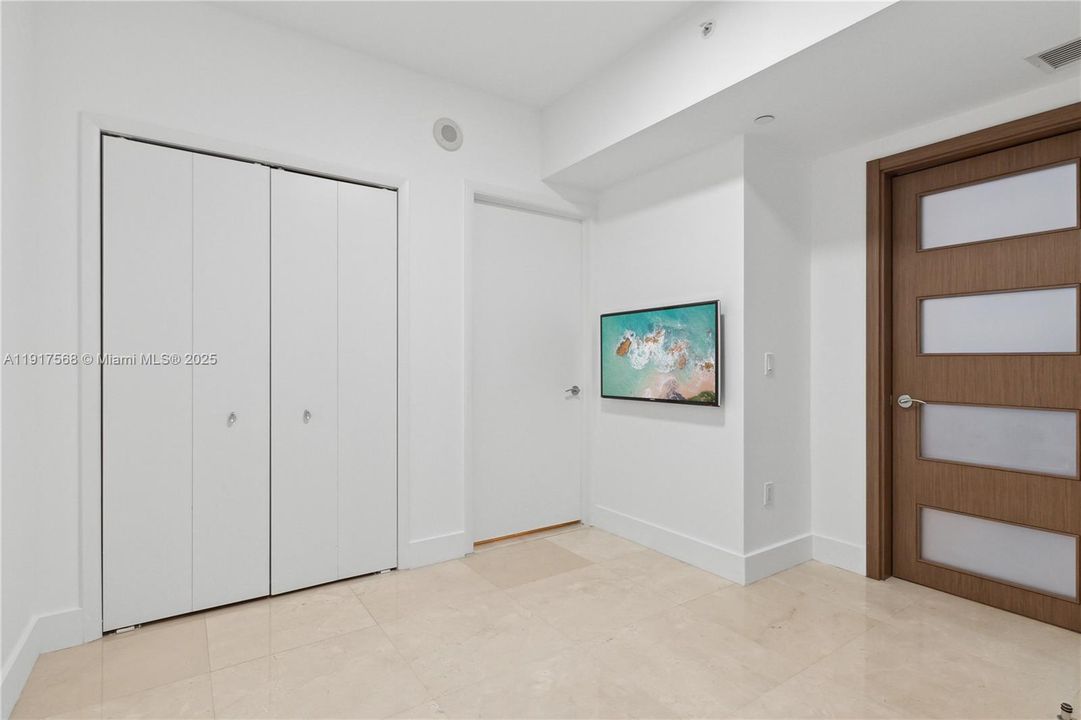 DEN converted as 3rd Bed with closet and full bathroom