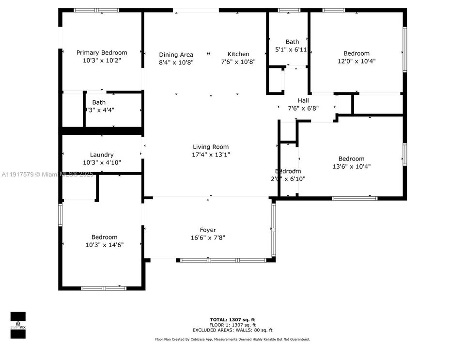 En Renta: $4,200 (2 camas, 1 baños, 1416 Pies cuadrados)