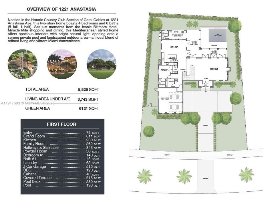 For Sale: $6,500,000 (4 beds, 5 baths, 3743 Square Feet)