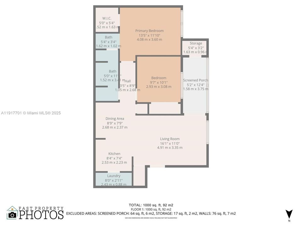 For Sale: $239,900 (2 beds, 1 baths, 903 Square Feet)