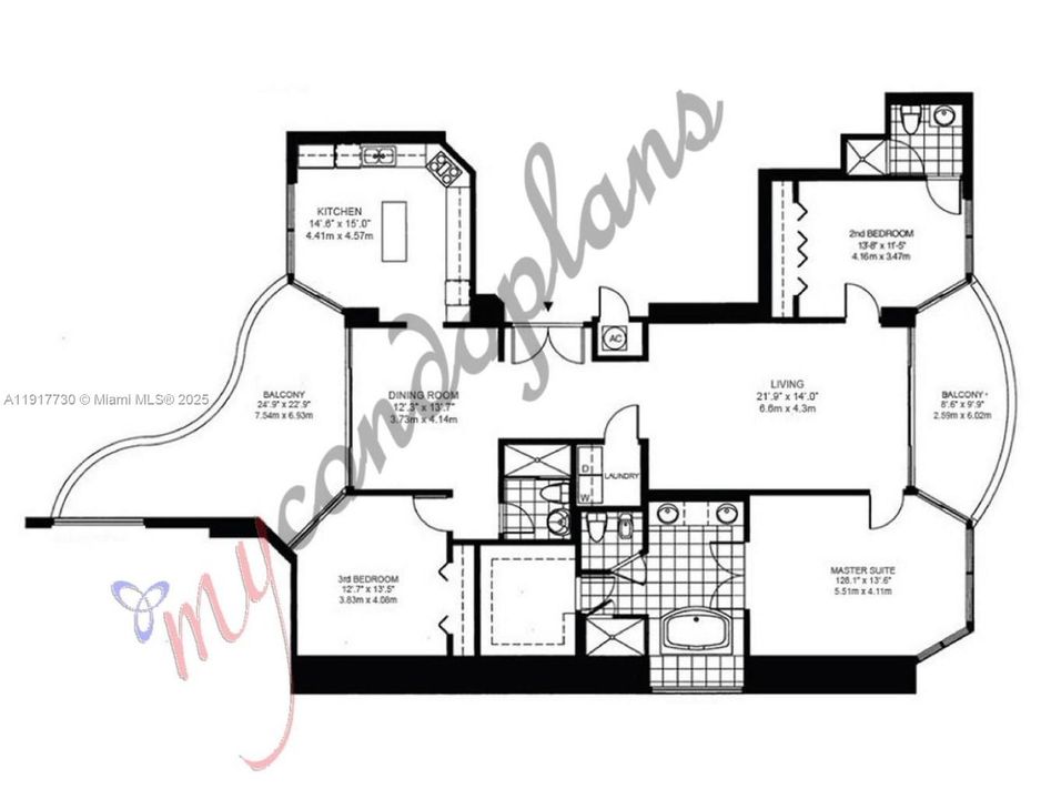 En Venta: $1,849,000 (3 camas, 3 baños, 1840 Pies cuadrados)