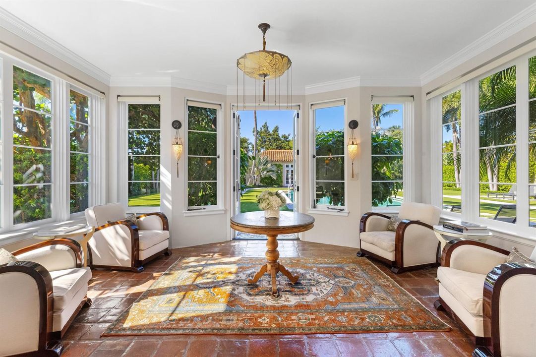 Pool Side Sun Room