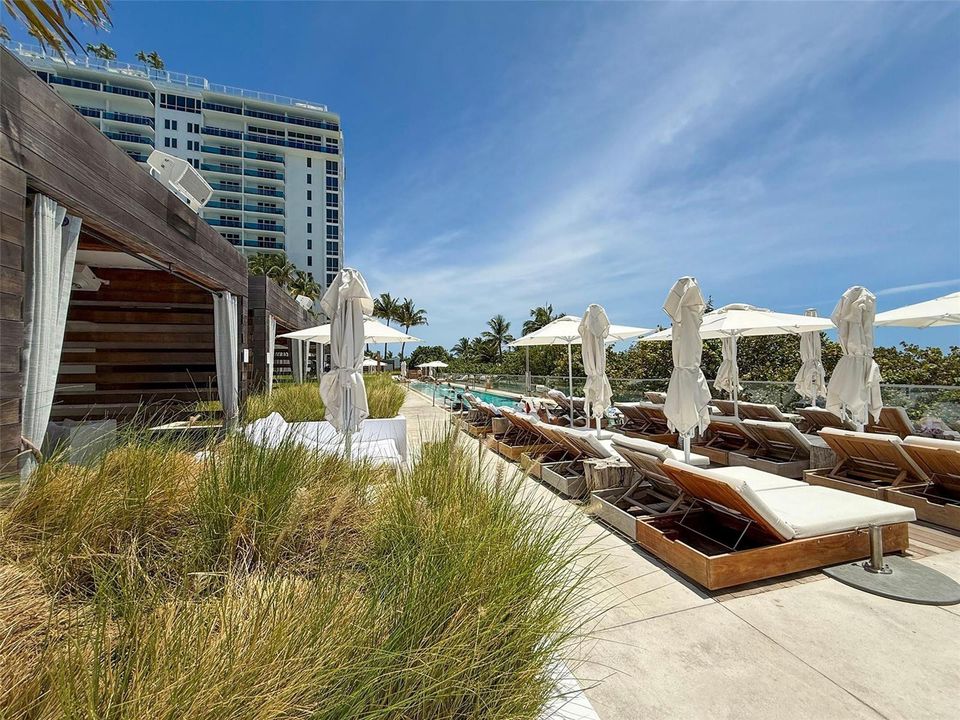 The 1 Hotel Cabanas and Lap Pool