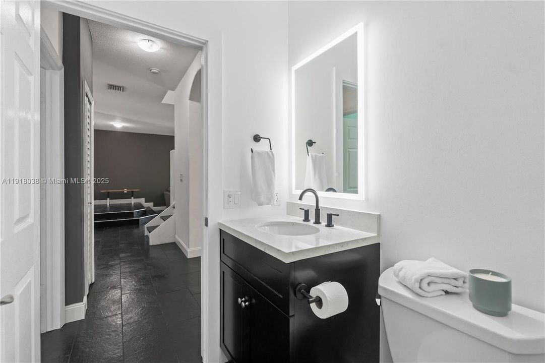 First floor guest bathroom