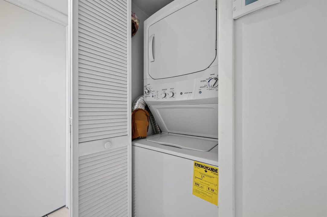 Washer and dryer