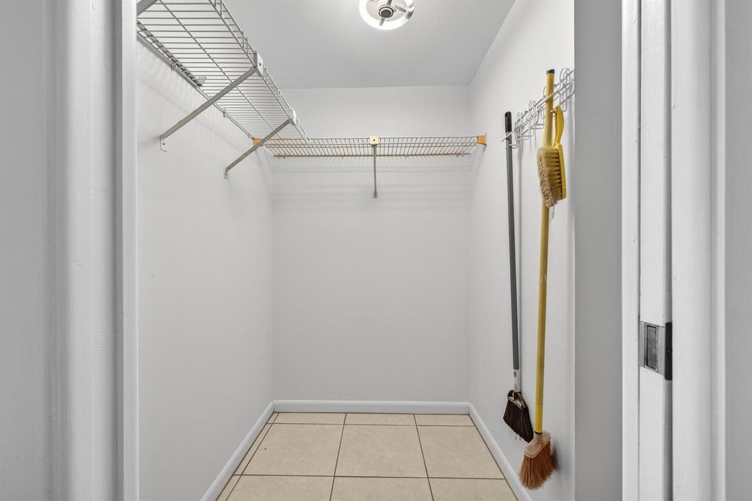 Master closet