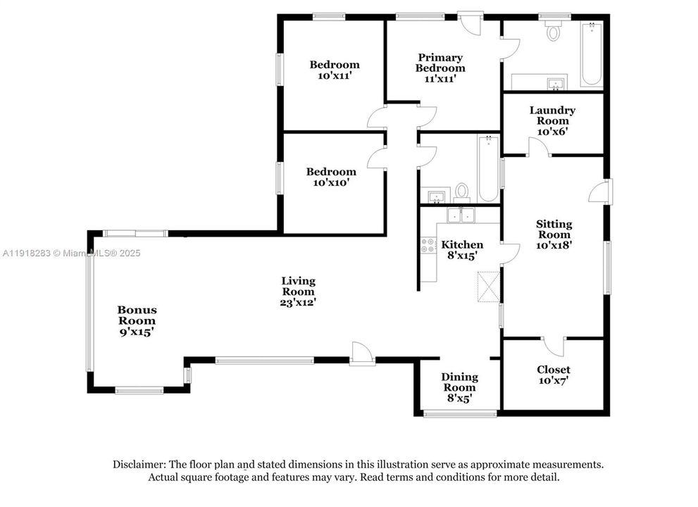 For Rent: $2,845 (3 beds, 2 baths, 1410 Square Feet)