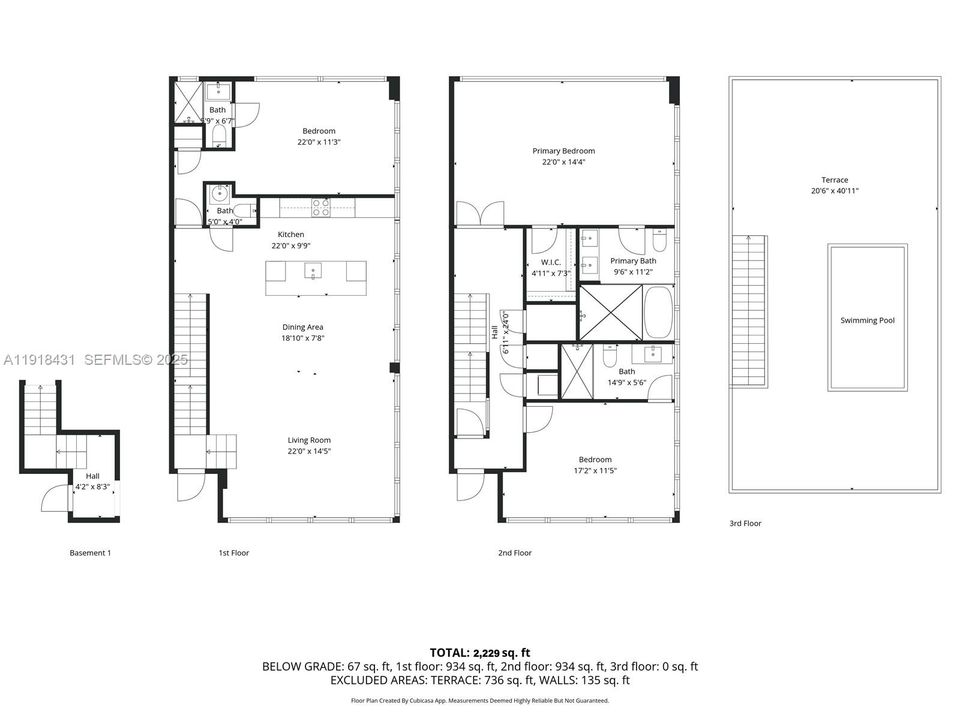 待售: $2,750,000 (3 贝兹, 3 浴室, 2229 平方英尺)