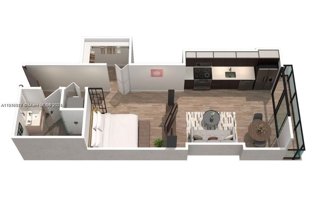 На продажу: $499,000 (1 спален, 1 ванн, 443 Квадратных фут)