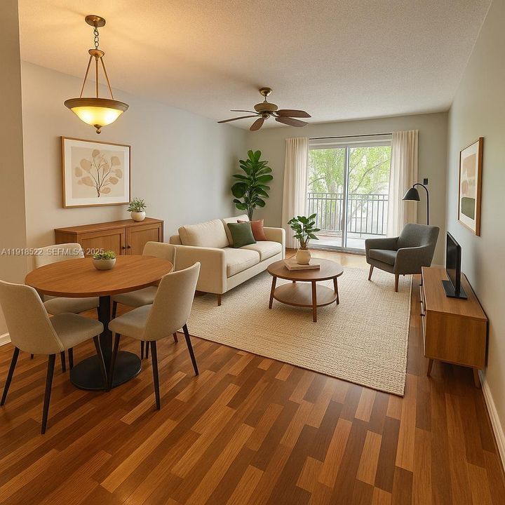 Под контрактом: $1,550 (1 спален, 1 ванн, 816 Квадратных фут)