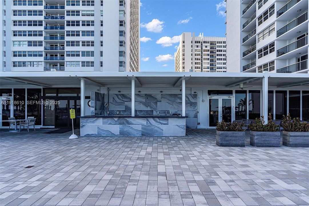 Oceanfront Patio Bar