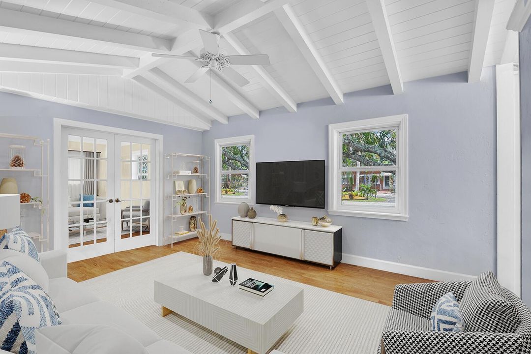 Virtual Staged Family Room