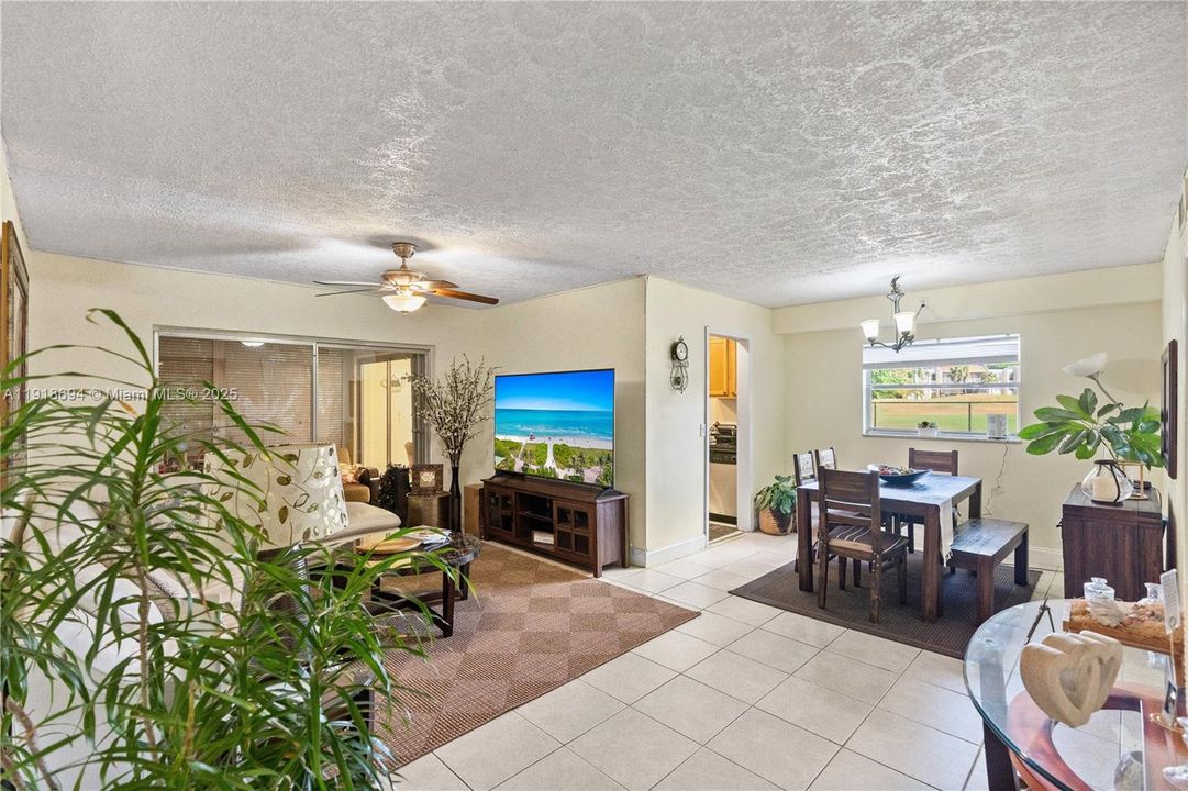 Living Room and Dining Room Views