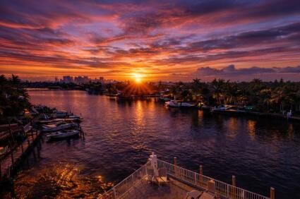Sunset AI enhanced