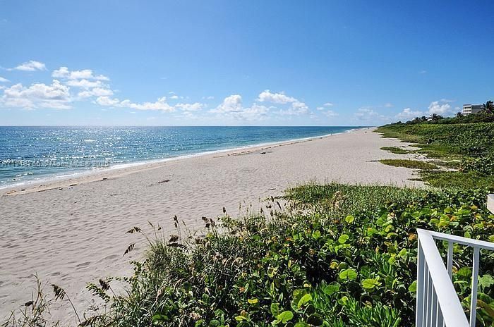 Stroll across A1A to Jupiter Beach!