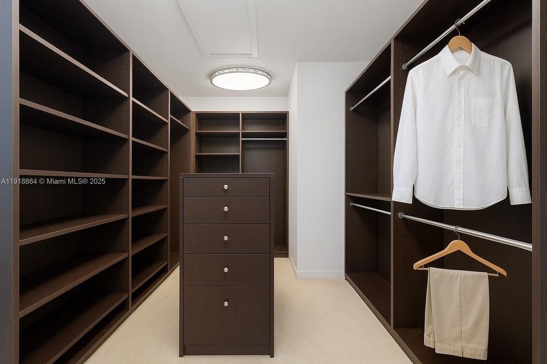 walk in closet