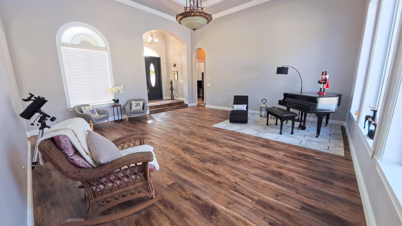 Piano room