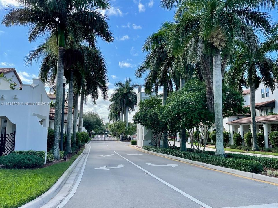 Gated Community Entrance