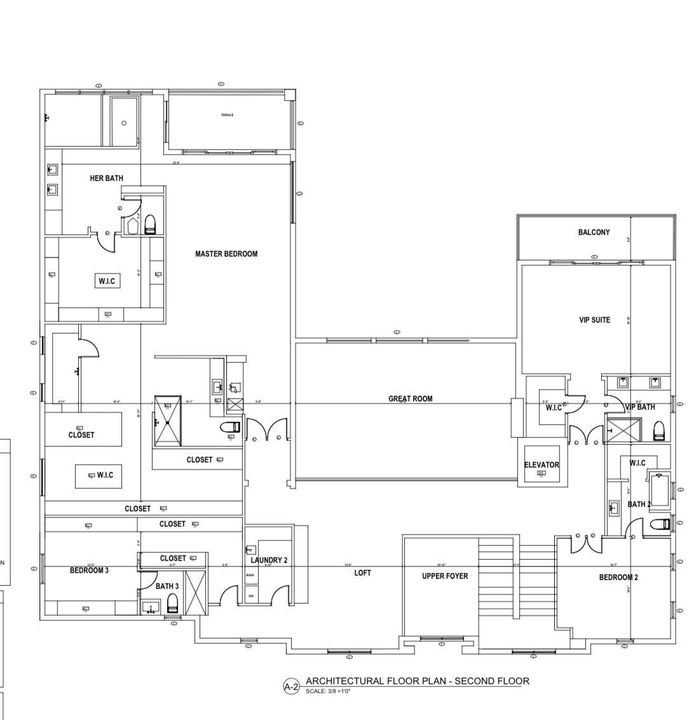 Floor plan 2nd floor