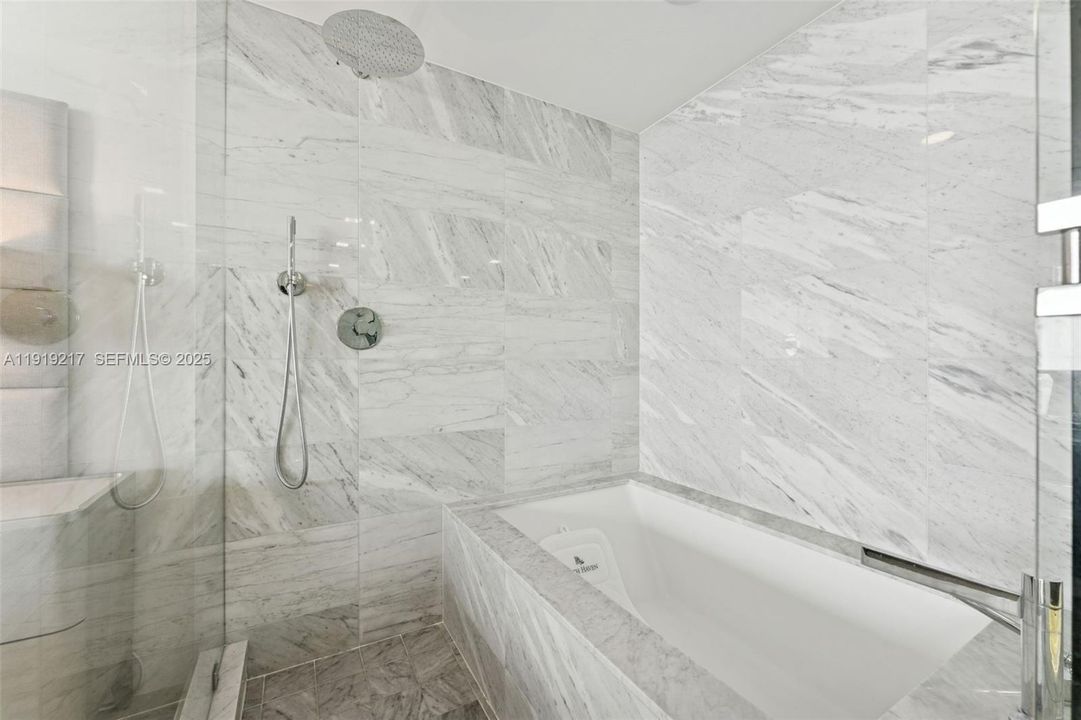 Shower and Tub ensuite