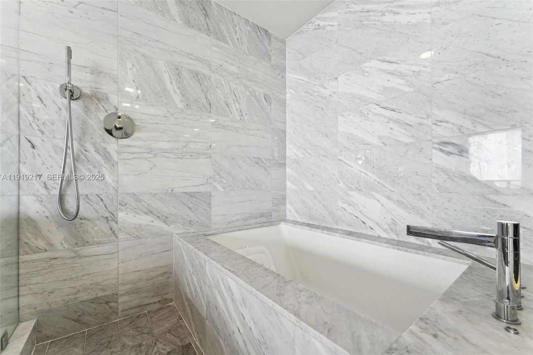 Shower and Tub ensuite