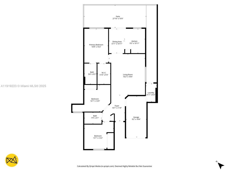 For Sale: $550,000 (3 beds, 2 baths, 1107 Square Feet)