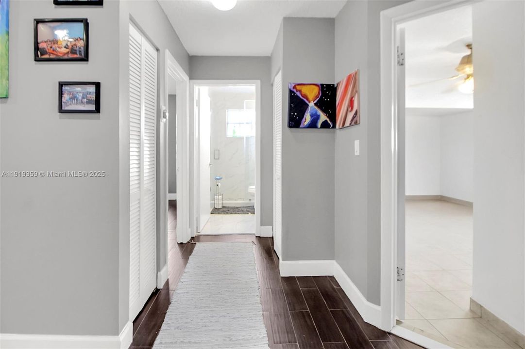 Hallway to Secondary Bedrooms