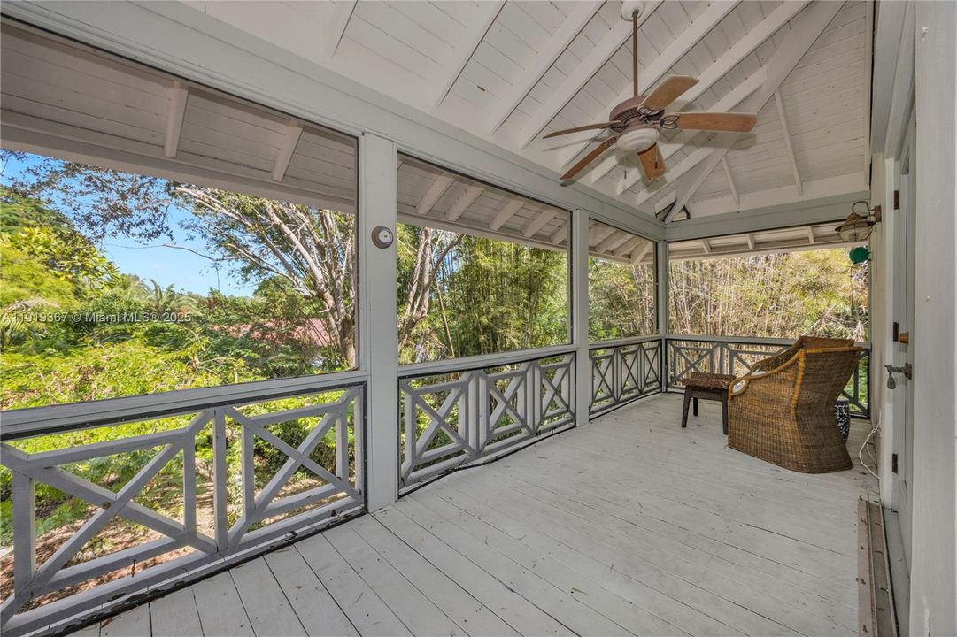 Screened Balcony off Primary Suite