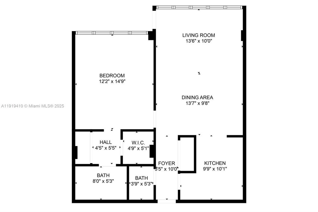 На продажу: $130,000 (1 спален, 1 ванн, 790 Квадратных фут)