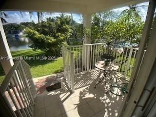 walking out from kitchen