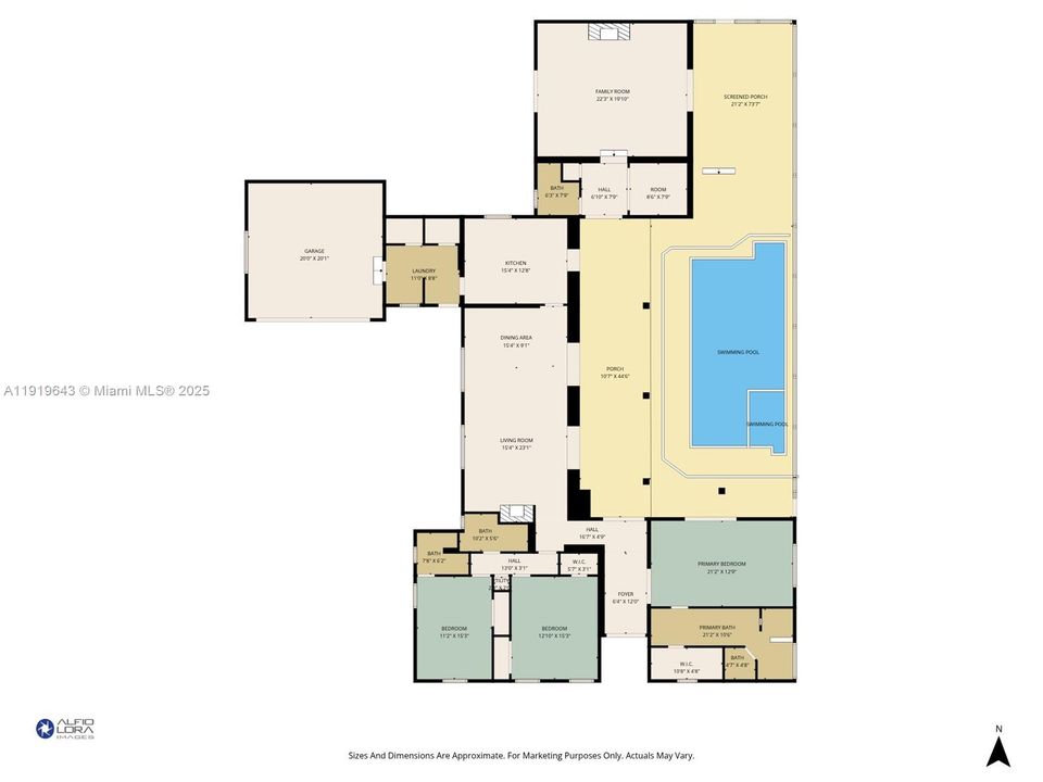 For Rent: $11,000 (4 beds, 4 baths, 2873 Square Feet)