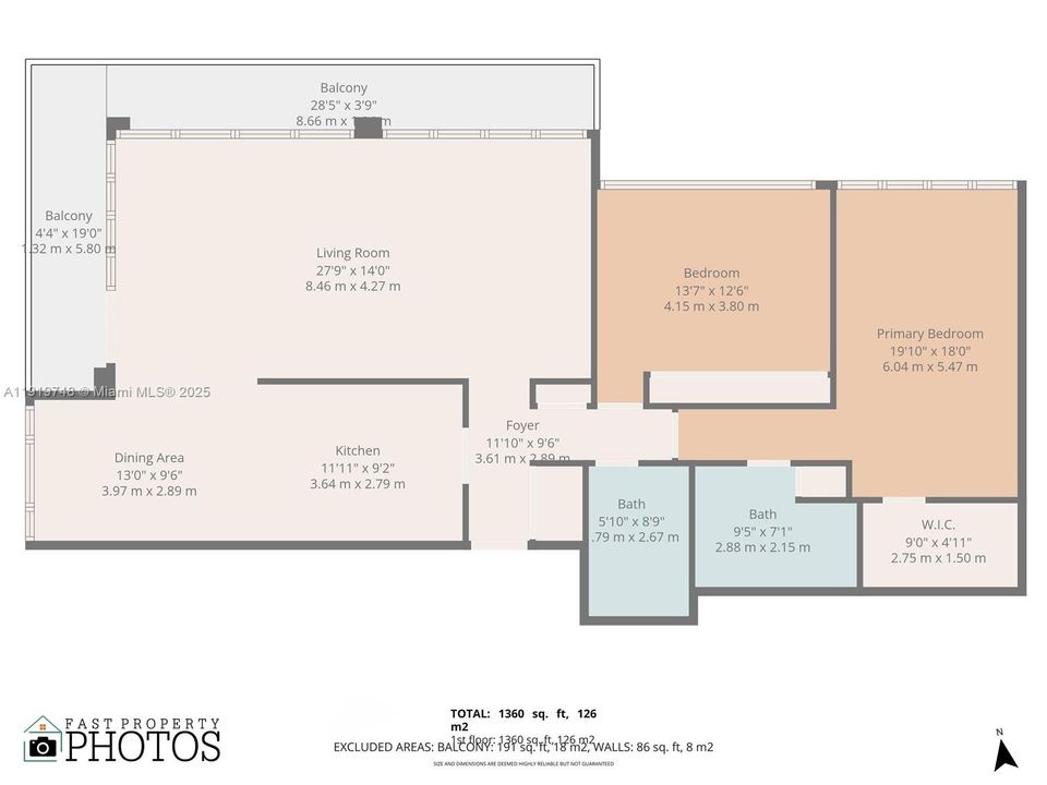 En Venta: $599,000 (2 camas, 2 baños, 1360 Pies cuadrados)