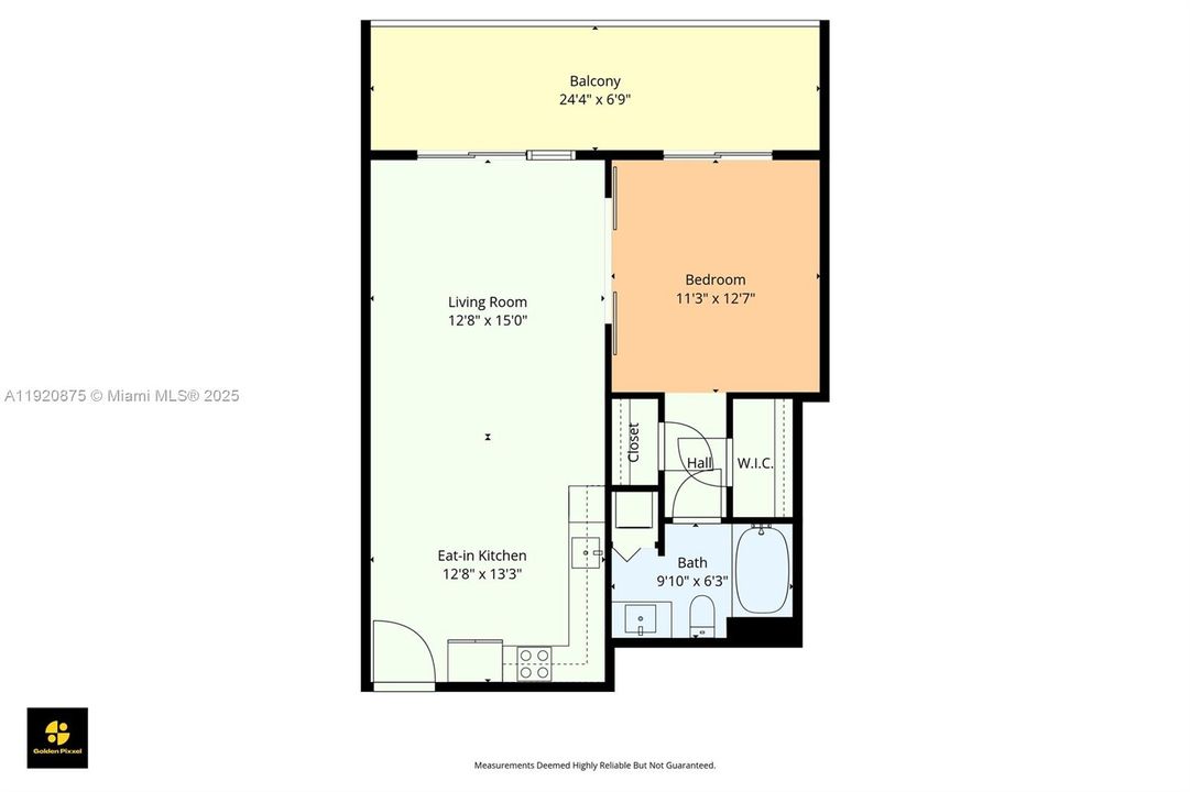 合同活跃: $4,100 (1 贝兹, 1 浴室, 651 平方英尺)