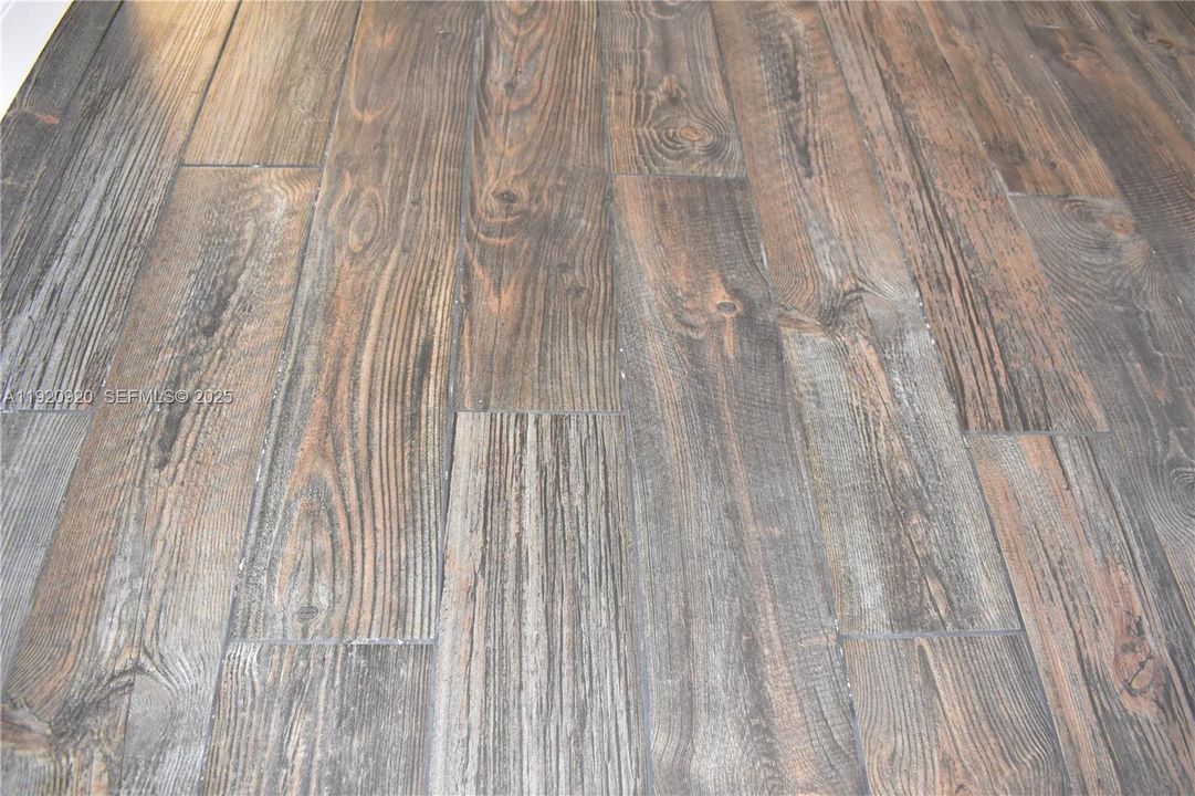 ceramic tile floors with wood look throughout