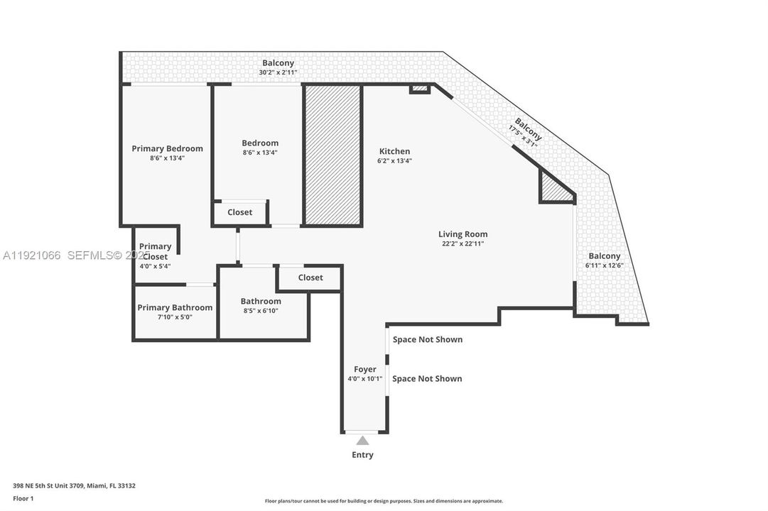 For Sale: $1,499,999 (2 beds, 2 baths, 983 Square Feet)