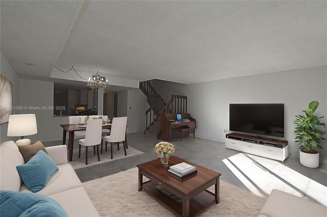 Staged to help your visualization