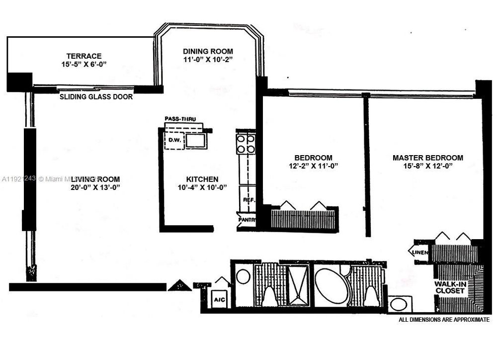 待售: $335,000 (2 贝兹, 2 浴室, 1213 平方英尺)