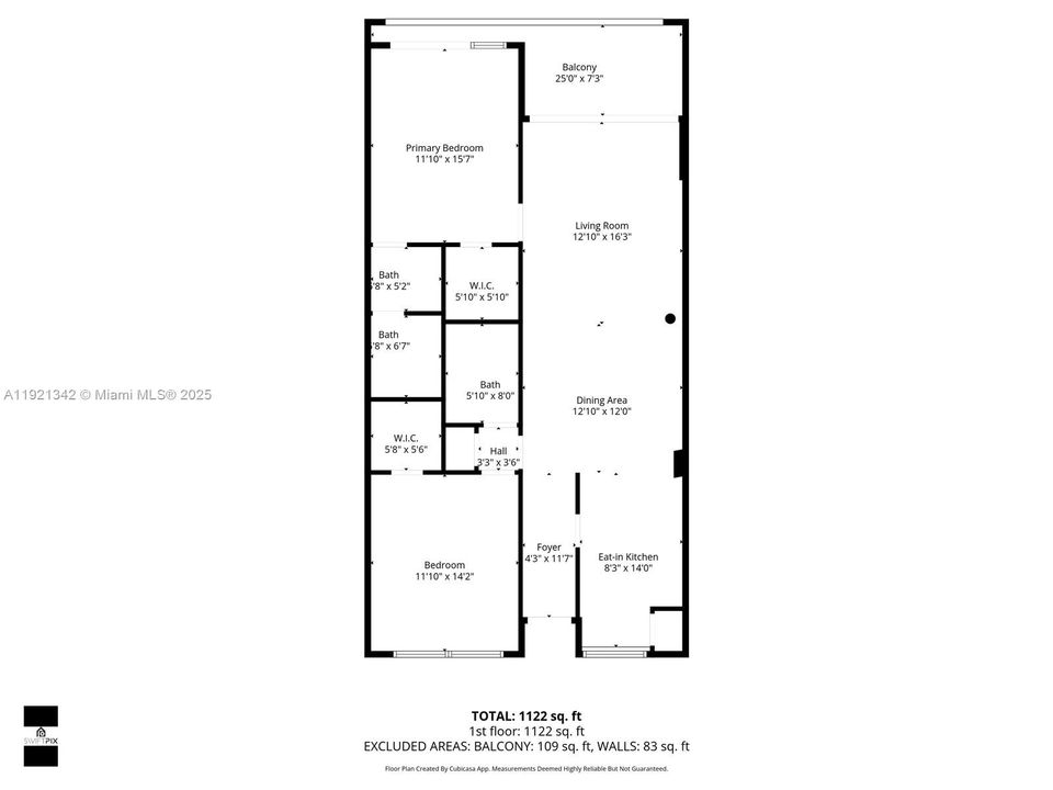 For Sale: $689,000 (2 beds, 2 baths, 1110 Square Feet)