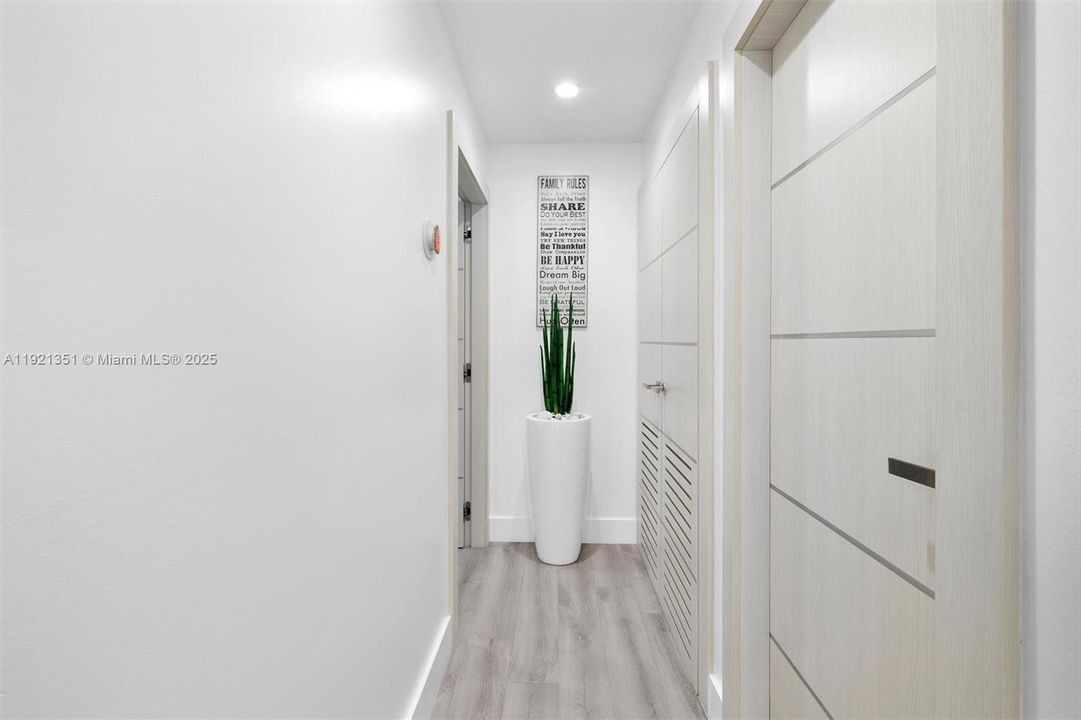 Hallway to Primary Bedroom