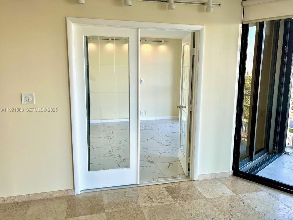 entrance to second bedroom