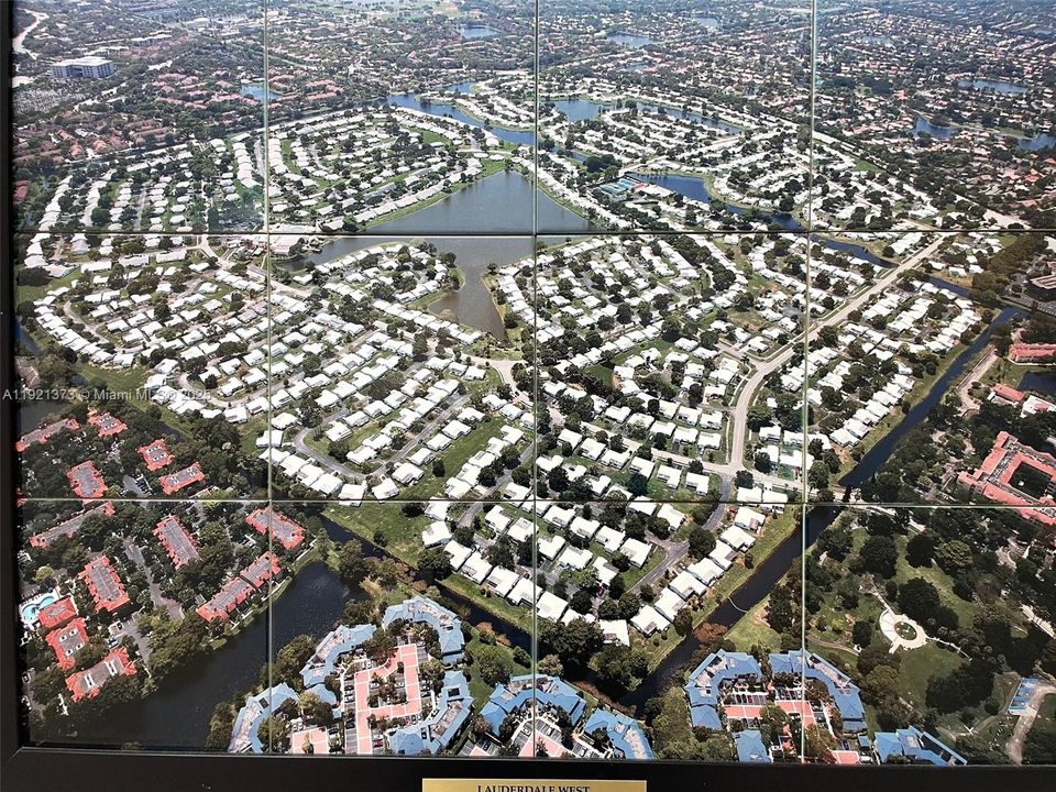 AERIAL VIEW OF LAUDERDALE WEST