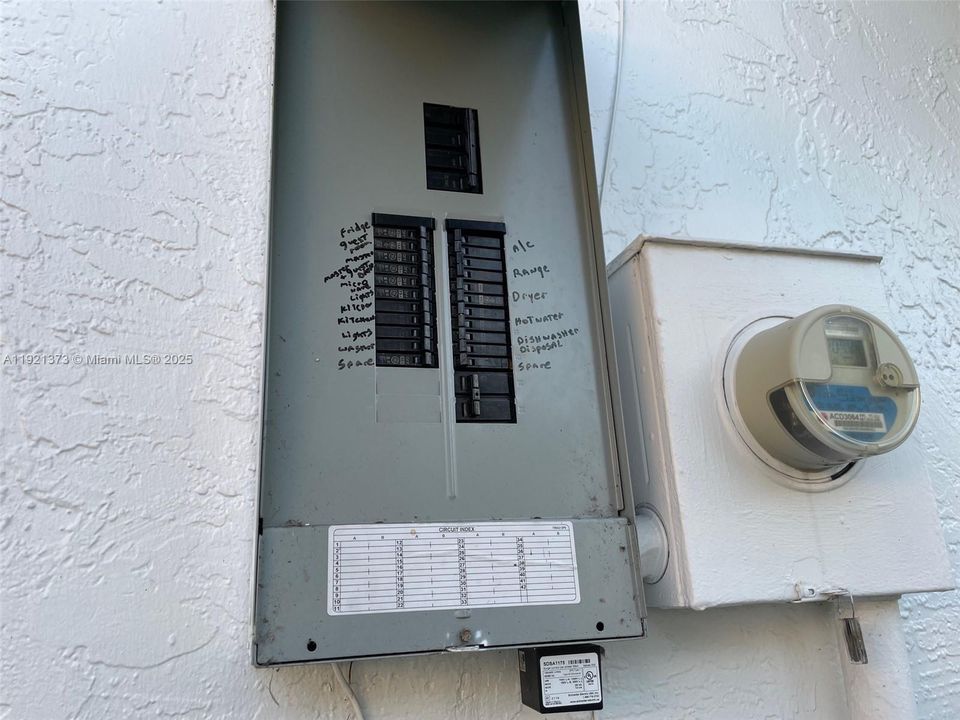 OUTSIDE ELECTRICAL BOX