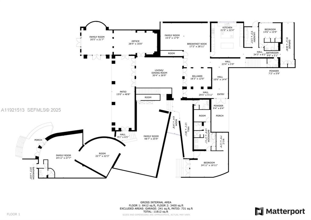待售: $26,000,000 (3 贝兹, 4 浴室, 10926 平方英尺)