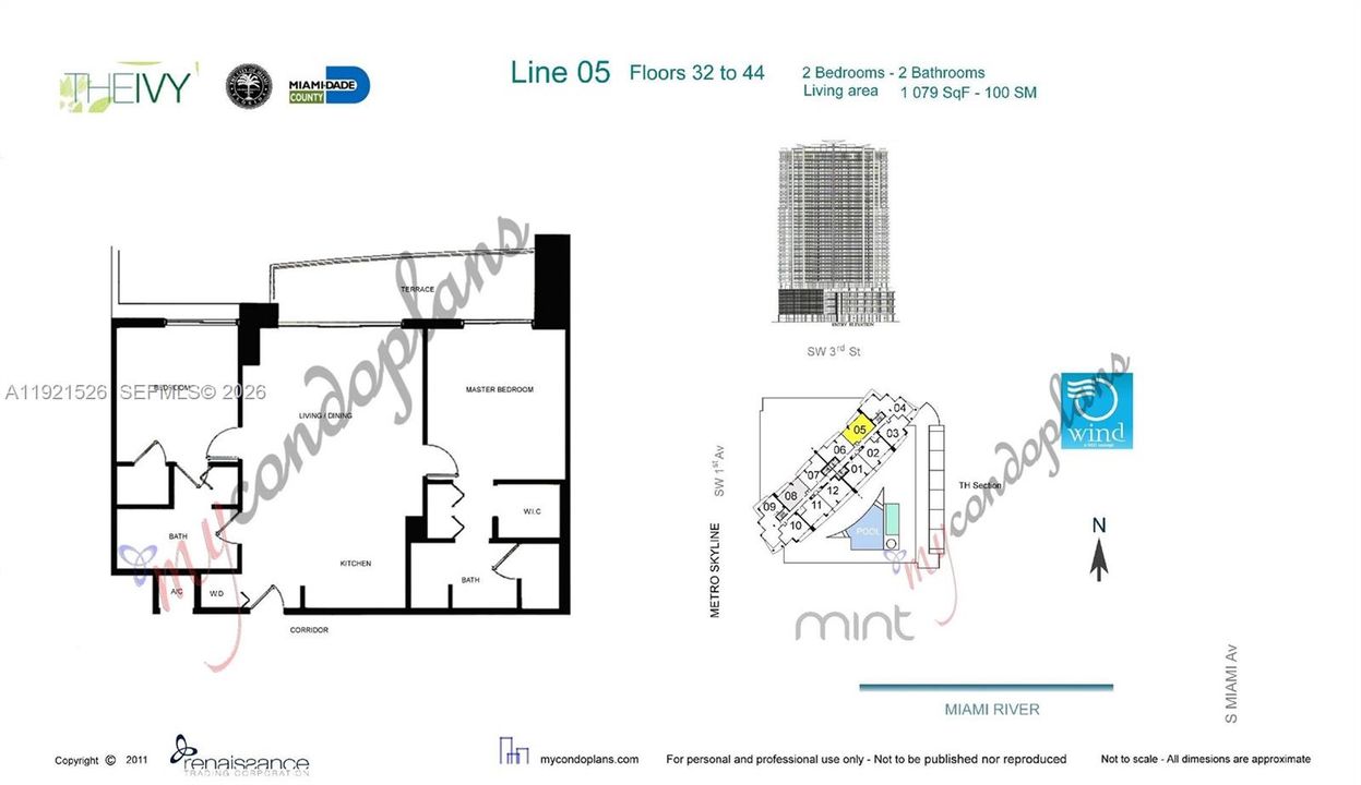 Недавно арендовано: $3,700 (2 спален, 2 ванн, 1079 Квадратных фут)