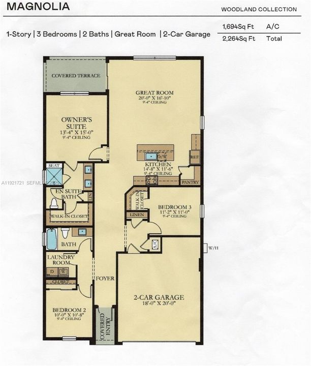 For Sale: $435,000 (3 beds, 2 baths, 1693 Square Feet)