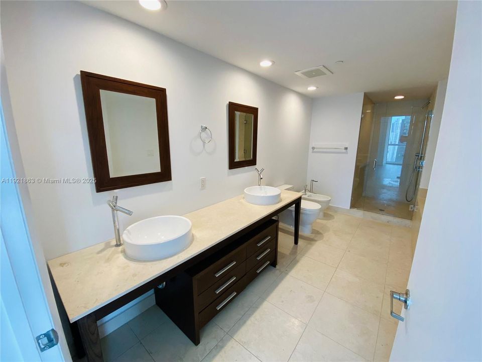 Master bathroom
