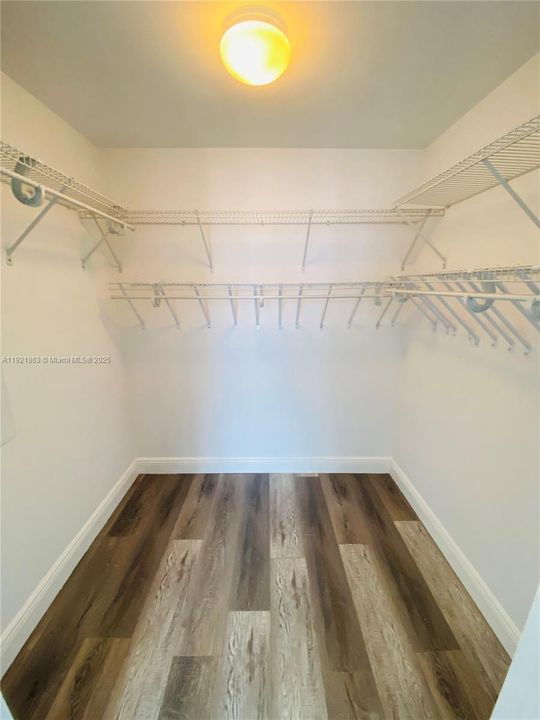 Master closet 7 x 5.3